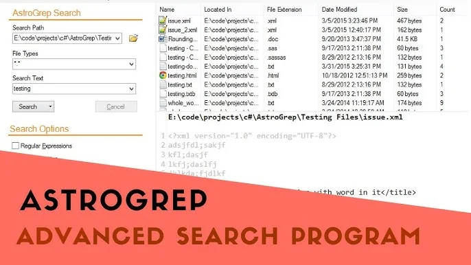 AstroGrep